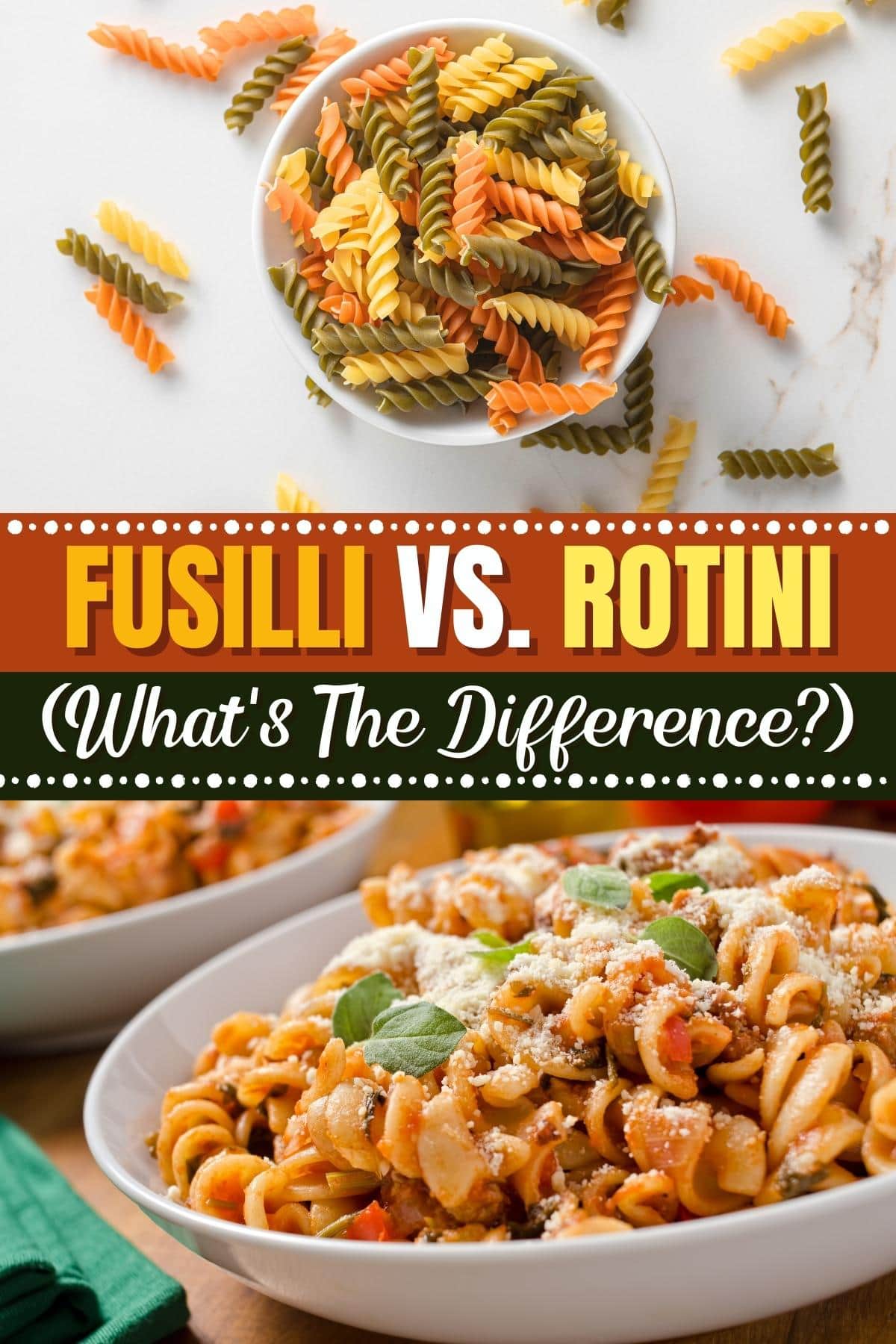 Fusilli vs Rotini Pasta: Spiral Pasta Showdown